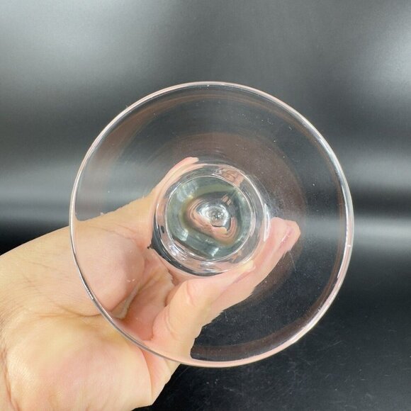 Krosno Clear Heart Shaped Crystal Glass Vase Made In Poland Glass Vase Vintage - Picture 9 of 14